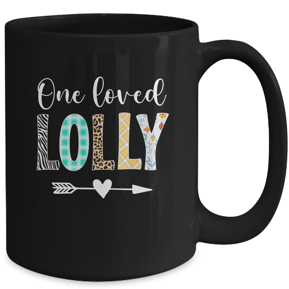 Lolly Women Cute Design One Loved Lolly Mother's Day Mug | siriusteestore