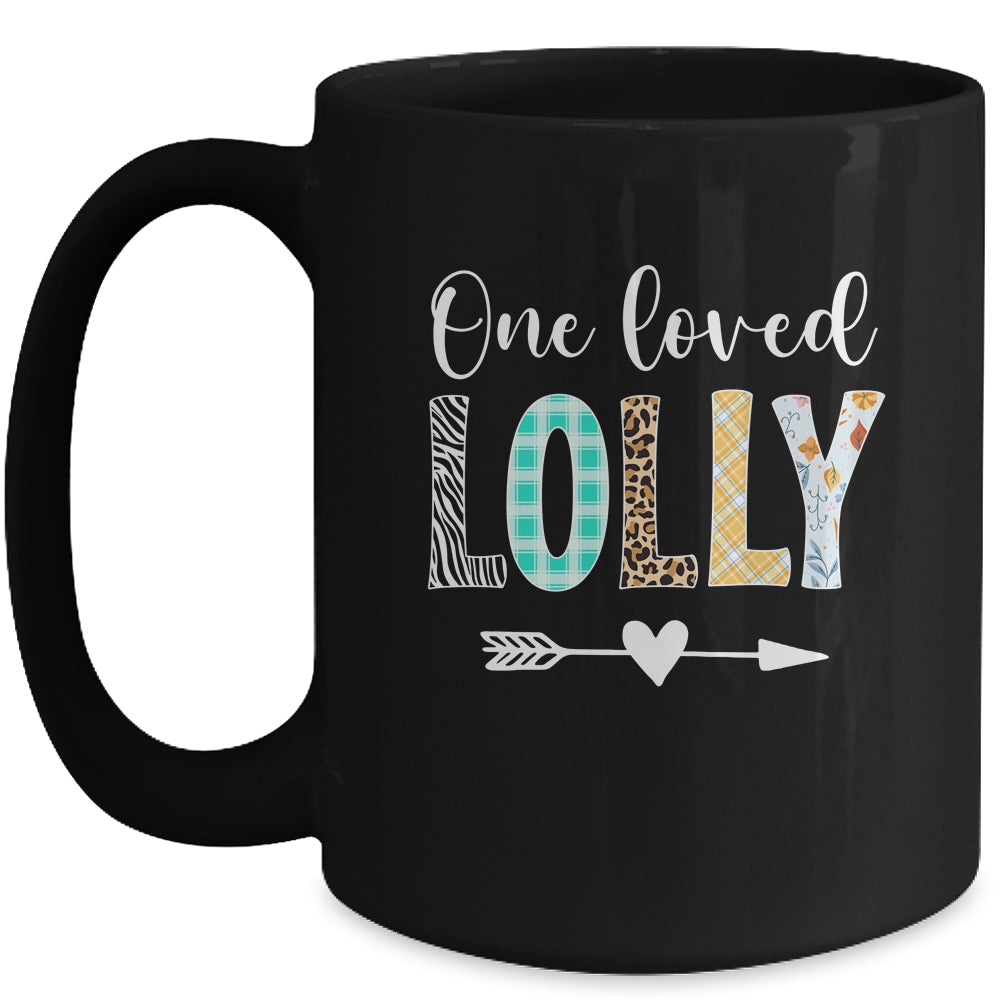 Lolly Women Cute Design One Loved Lolly Mother's Day Mug | siriusteestore