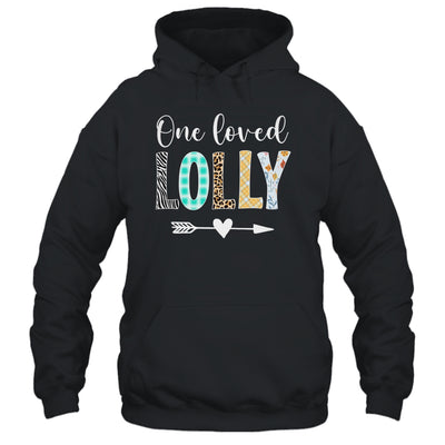 Lolly Women Cute Design One Loved Lolly Mother's Day Shirt & Tank Top | siriusteestore