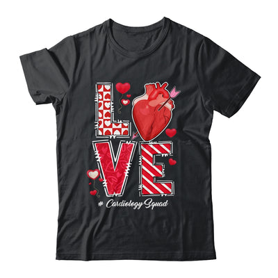 Love Cardiology Cardiologist Cardiac Nurse Valentines Day Shirt & Tank Top | siriusteestore