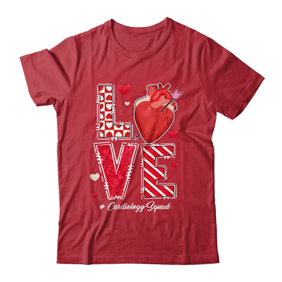 Love Cardiology Cardiologist Cardiac Nurse Valentines Day Shirt & Tank Top | siriusteestore