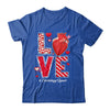 Love Cardiology Cardiologist Cardiac Nurse Valentines Day Shirt & Tank Top | siriusteestore