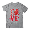 Love Cardiology Cardiologist Cardiac Nurse Valentines Day Shirt & Tank Top | siriusteestore