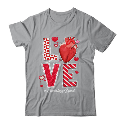 Love Cardiology Cardiologist Cardiac Nurse Valentines Day Shirt & Tank Top | siriusteestore