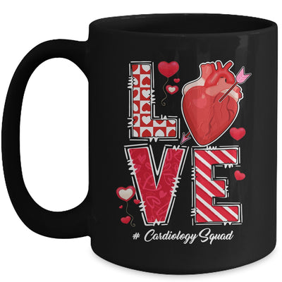 Love Cardiology Cardiologist Cardiac Nurse Valentines Day Mug | siriusteestore