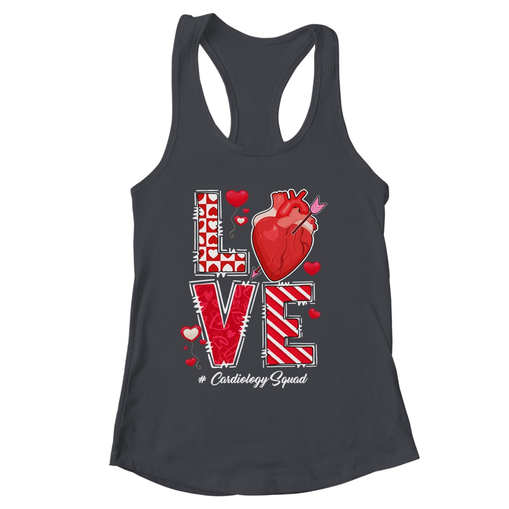 Love Cardiology Cardiologist Cardiac Nurse Valentines Day Shirt & Tank Top | siriusteestore