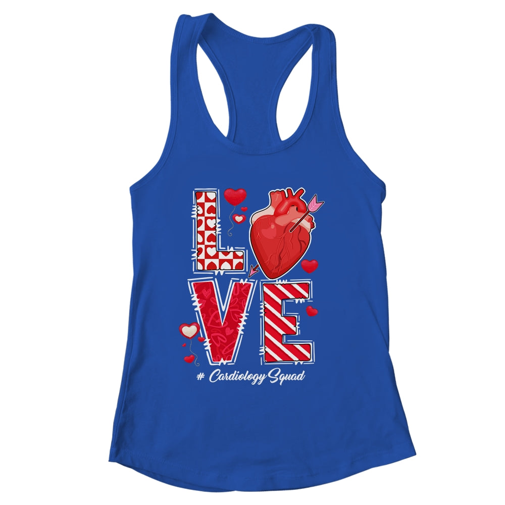 Love Cardiology Cardiologist Cardiac Nurse Valentines Day Shirt & Tank Top | siriusteestore