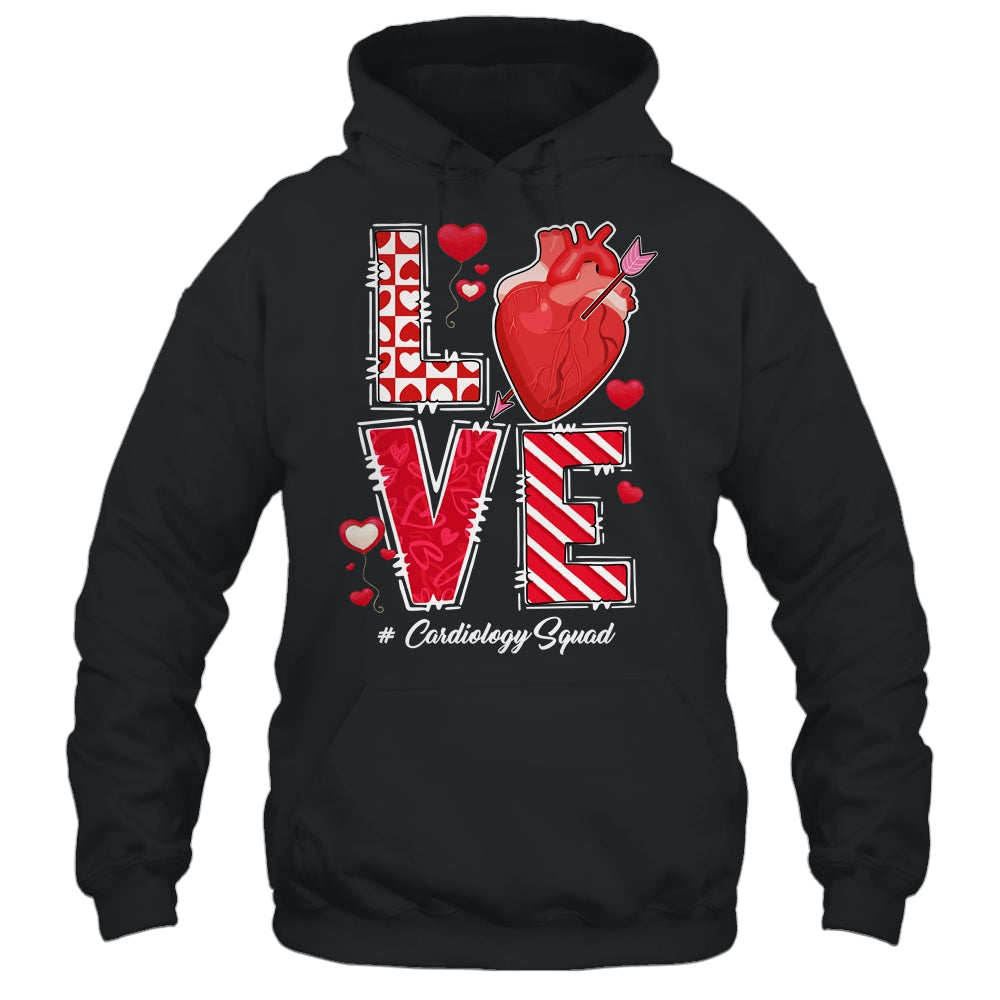 Love Cardiology Cardiologist Cardiac Nurse Valentines Day Shirt & Tank Top | siriusteestore