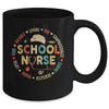 Love Heart RN Nursing School Nurse Graduation Vintage Mug | siriusteestore