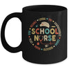 Love Heart RN Nursing School Nurse Graduation Vintage Mug | siriusteestore