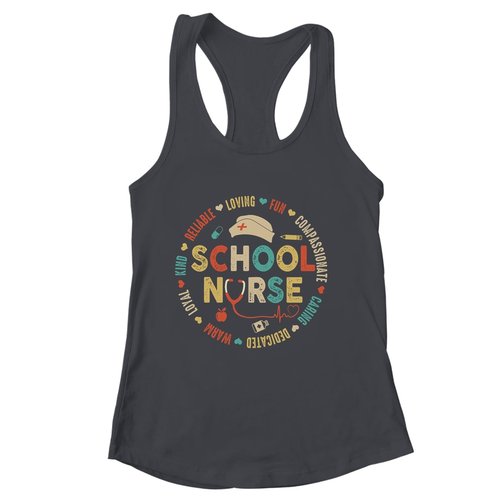 Love Heart RN Nursing School Nurse Graduation Vintage Shirt & Tank Top | siriusteestore