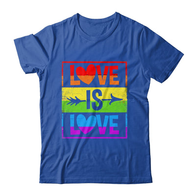 Love Is Love LGBT Gay Lesbian Pride LGBTQ Rainbow Color Shirt & Tank Top | siriusteestore