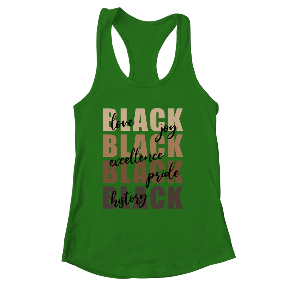 Love Joy Excellence Price Black History Month African Women Shirt & Tank Top | siriusteestore