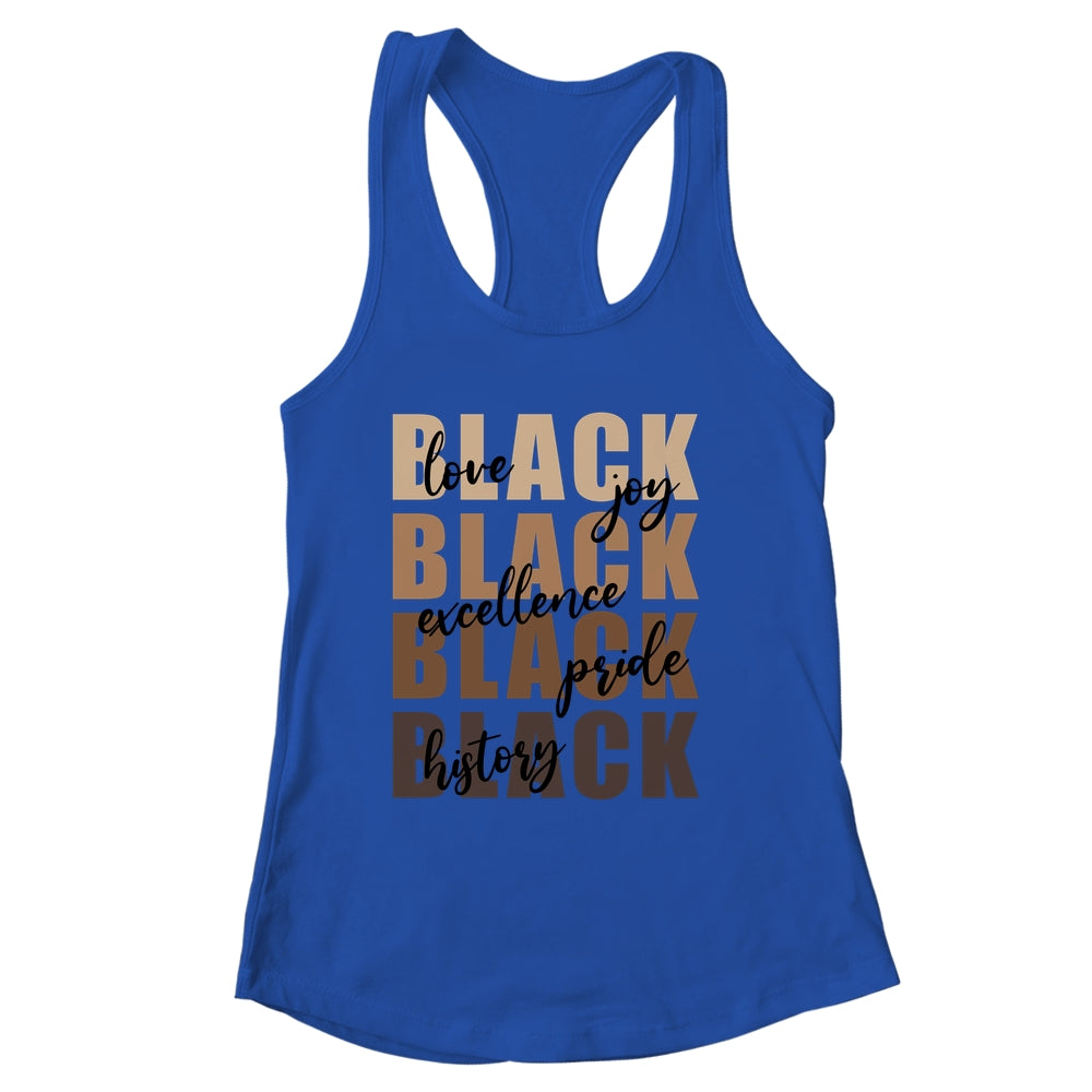 Love Joy Excellence Price Black History Month African Women Shirt & Tank Top | siriusteestore