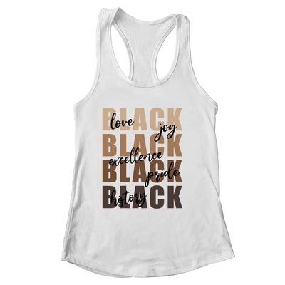 Love Joy Excellence Price Black History Month African Women Shirt & Tank Top | siriusteestore
