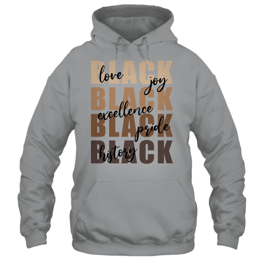 Love Joy Excellence Price Black History Month African Women Shirt & Tank Top | siriusteestore