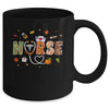 Love Nurse Life Pumpkin Fall Autumn Thanksgiving Nursing Mug | siriusteestore