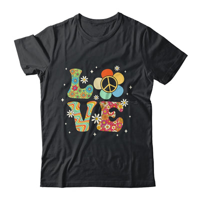 Love Peace Sign 60's 70's Costume Party Outfit Groovy Hippie Shirt & Tank Top | siriusteestore