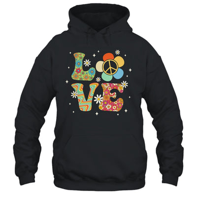 Love Peace Sign 60's 70's Costume Party Outfit Groovy Hippie Shirt & Tank Top | siriusteestore