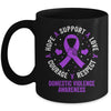 Love Support Domestic Violence Awareness Men Women Mug | siriusteestore