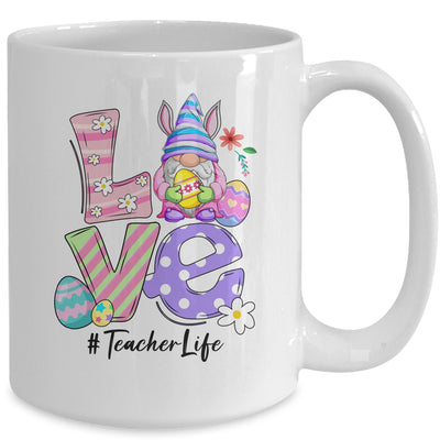 Love Teacher Life Easter Gnome Egg Mug | siriusteestore