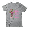 Loved By God Chosen By Jesus Baptized 2025 Christian Floral Shirt & Hoodie | siriusteestore