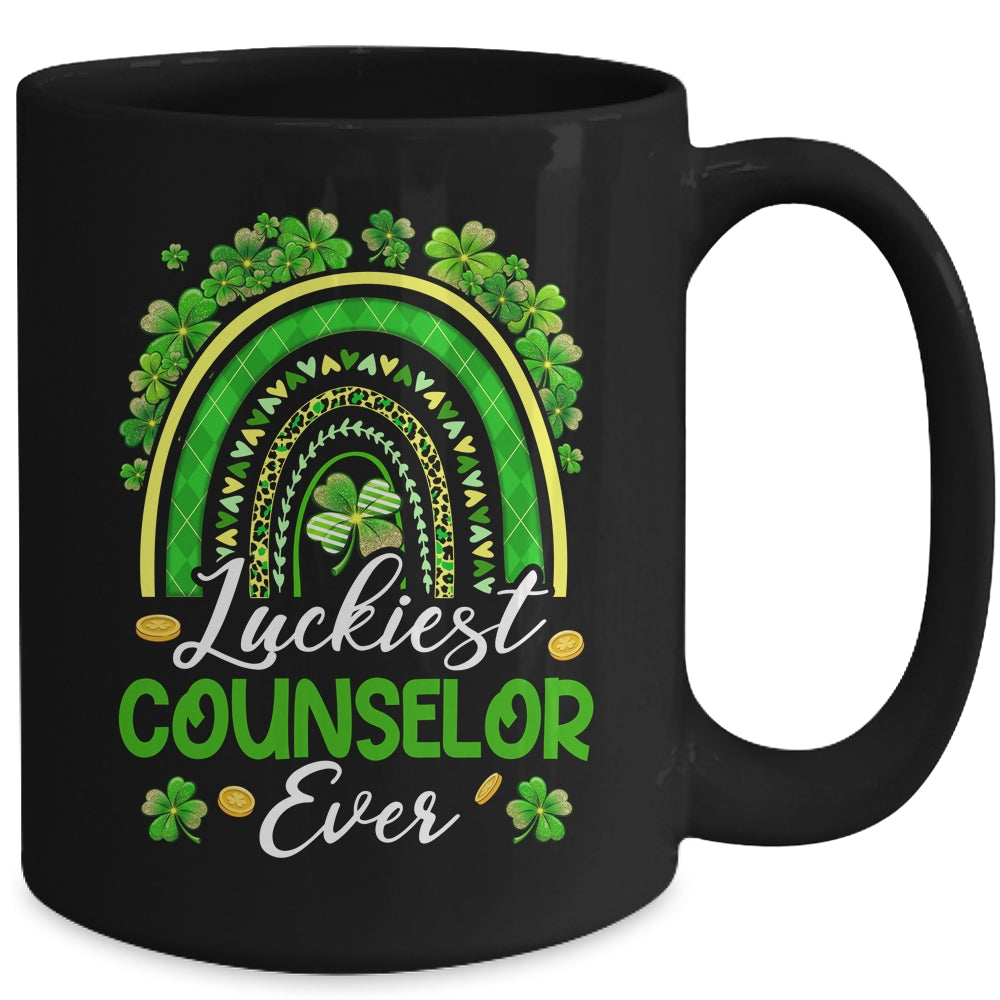 Luckiest Counselor Ever St Patricks Day Cute Men Women Mug | siriusteestore