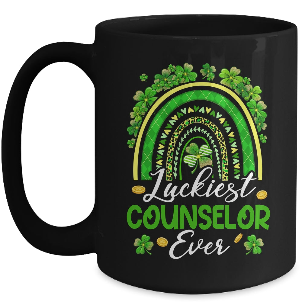 Luckiest Counselor Ever St Patricks Day Cute Men Women Mug | siriusteestore