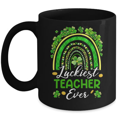 Luckiest Teacher Ever St Patricks Day Cute Men Women Mug | siriusteestore