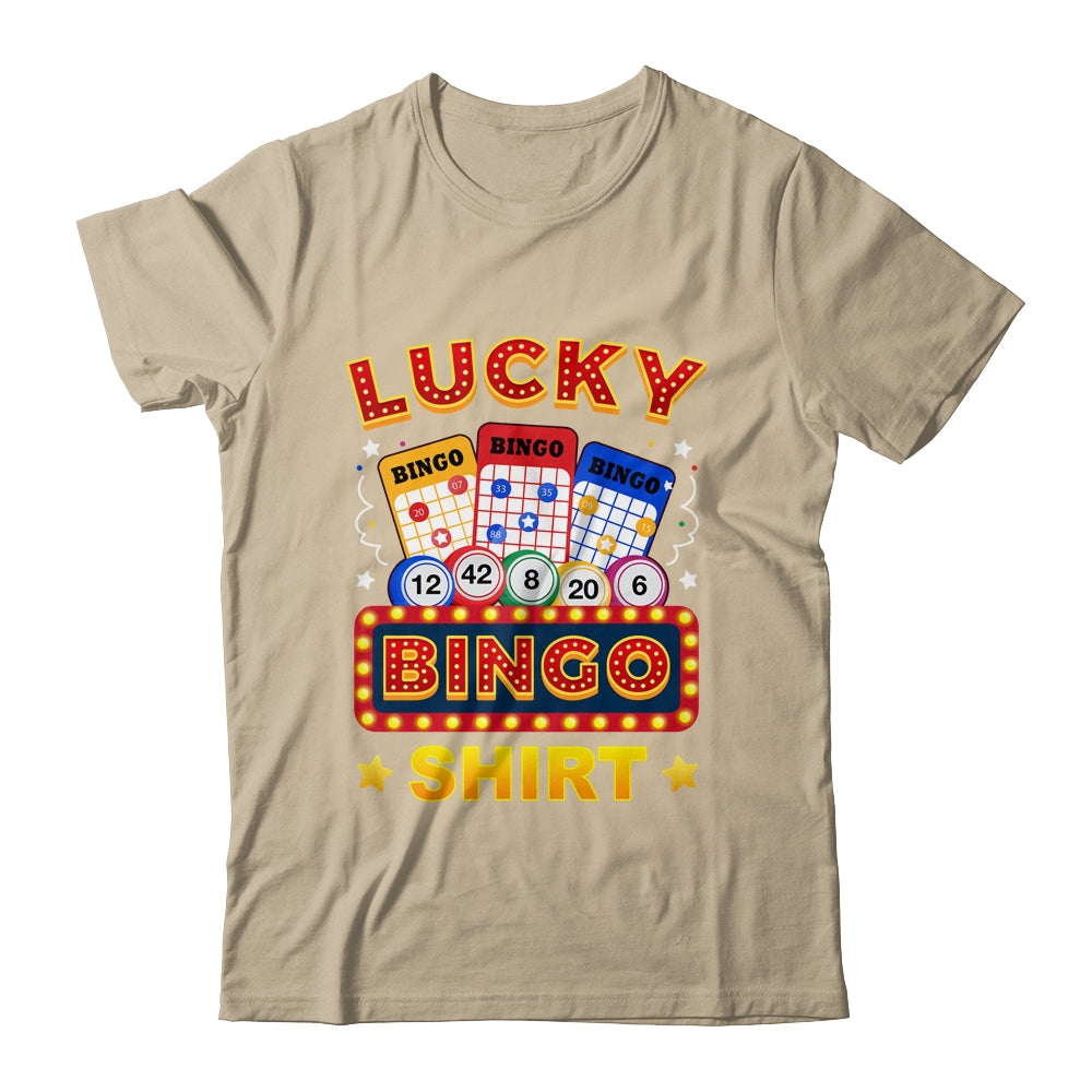 Lucky Bingo Gambling Fun Bingo Lover Design For Men Women Shirt & Hoodie | siriusteestore