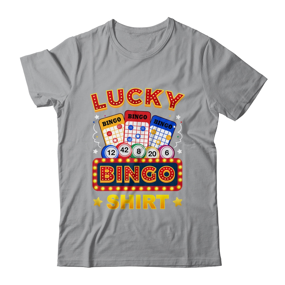 Lucky Bingo Gambling Fun Bingo Lover Design For Men Women Shirt & Hoodie | siriusteestore