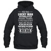 Lucky Proud Dad Awesome Daughter For Fathers Day Birthday Shirt & Tank Top | siriusteestore