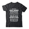 Lucky Proud Mom Awesome Daughter For Mothers Day Birthday Shirt & Tank Top | siriusteestore