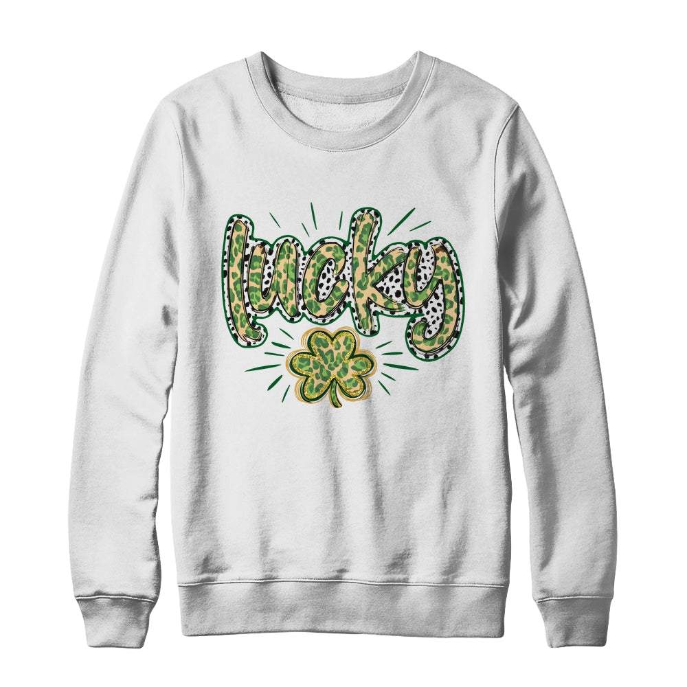 Lucky Shamrock Coquette St Patricks Day Retro Irish Day Shirt & Sweatshirt | siriusteestore