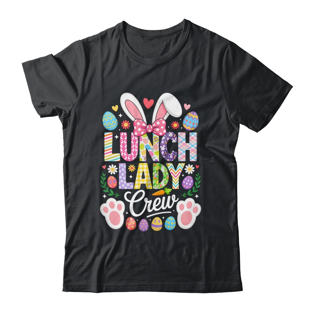 Lunch Lady Crew Cute Bunny Cafeteria Family Easter Day Shirt & Tank Top | siriusteestore