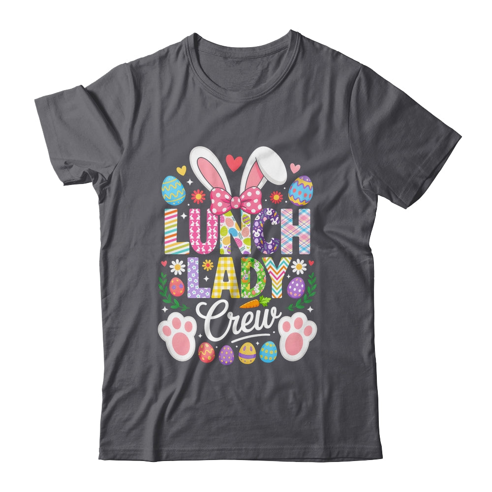 Lunch Lady Crew Cute Bunny Cafeteria Family Easter Day Shirt & Tank Top | siriusteestore