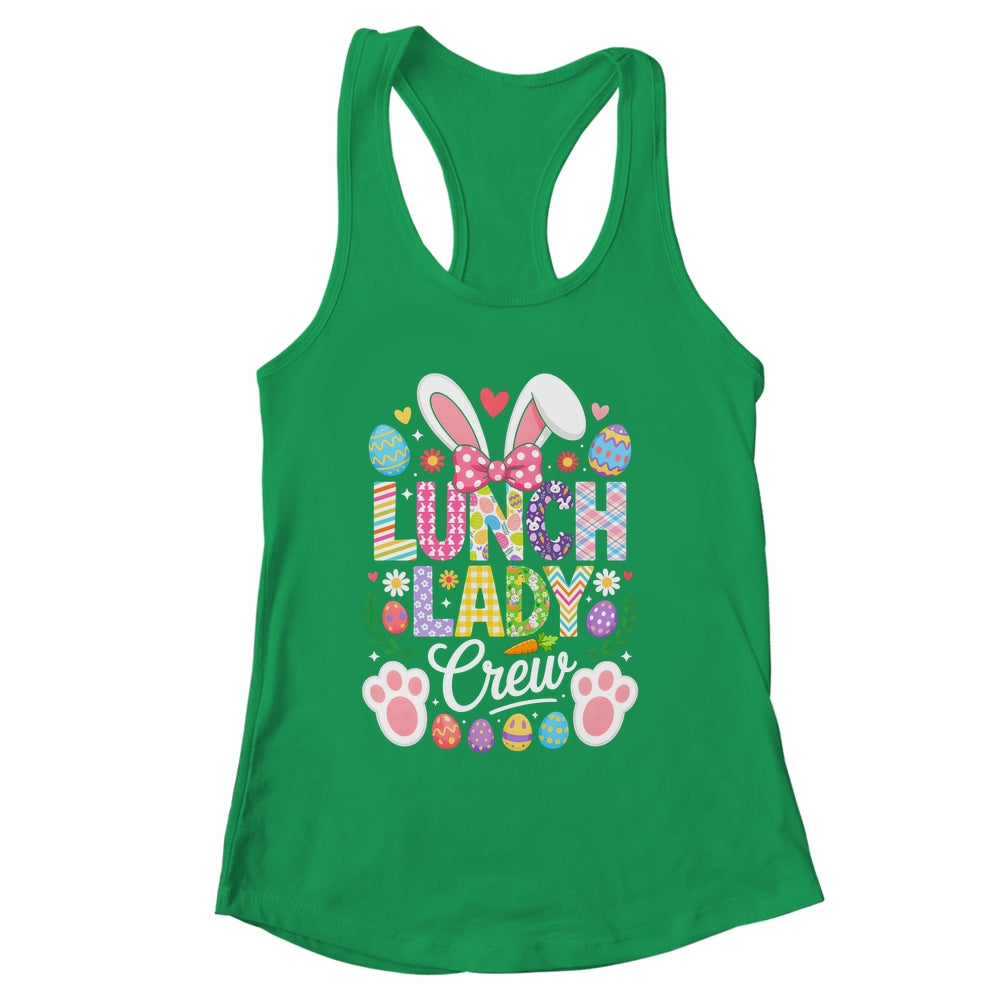 Lunch Lady Crew Cute Bunny Cafeteria Family Easter Day Shirt & Tank Top | siriusteestore