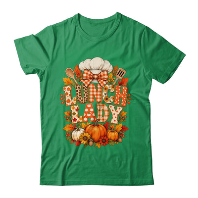 Lunch Lady Fall Thanksgiving Pumpkins Thankful Coquette Shirt & Sweatshirt | siriusteestore