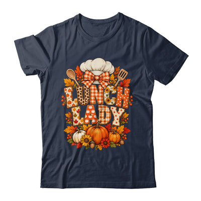 Lunch Lady Fall Thanksgiving Pumpkins Thankful Coquette Shirt & Sweatshirt | siriusteestore