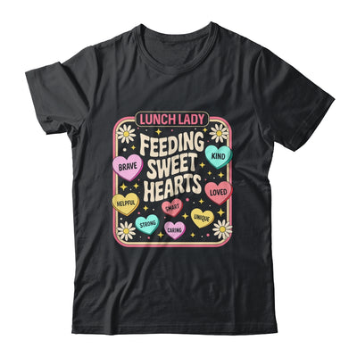 Lunch Lady Valentines Day Retro Cute Cafeteria Sweethearts Shirt & Tank Top | siriusteestore
