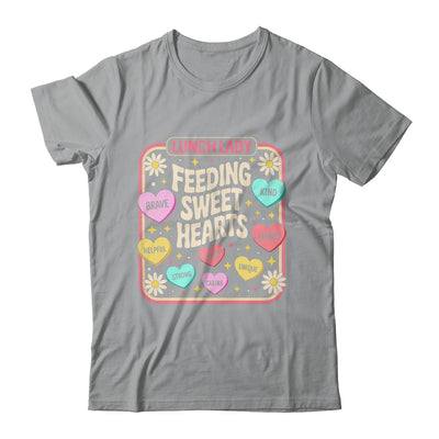 Lunch Lady Valentines Day Retro Cute Cafeteria Sweethearts Shirt & Tank Top | siriusteestore