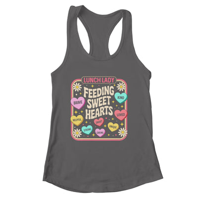 Lunch Lady Valentines Day Retro Cute Cafeteria Sweethearts Shirt & Tank Top | siriusteestore