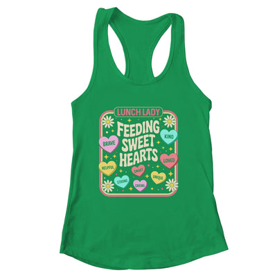 Lunch Lady Valentines Day Retro Cute Cafeteria Sweethearts Shirt & Tank Top | siriusteestore