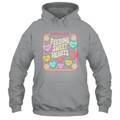 Lunch Lady Valentines Day Retro Cute Cafeteria Sweethearts Shirt & Tank Top | siriusteestore