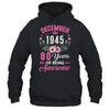 Made In 1945 80 Years Old December 80th Birthday Women Shirt & Tank Top | siriusteestore