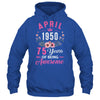 Made In 1950 75 Years Old April 75th Birthday Women Shirt & Tank Top | siriusteestore