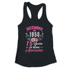Made In 1950 75 Years Old December 75th Birthday Women Shirt & Tank Top | siriusteestore