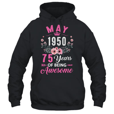 Made In 1950 75 Years Old May 75th Birthday Women Shirt & Tank Top | siriusteestore