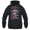 Made In 1955 70 Years Old April 70th Birthday Women Shirt & Tank Top | siriusteestore