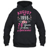 Made In 1955 70 Years Old August 70th Birthday Women Shirt & Tank Top | siriusteestore